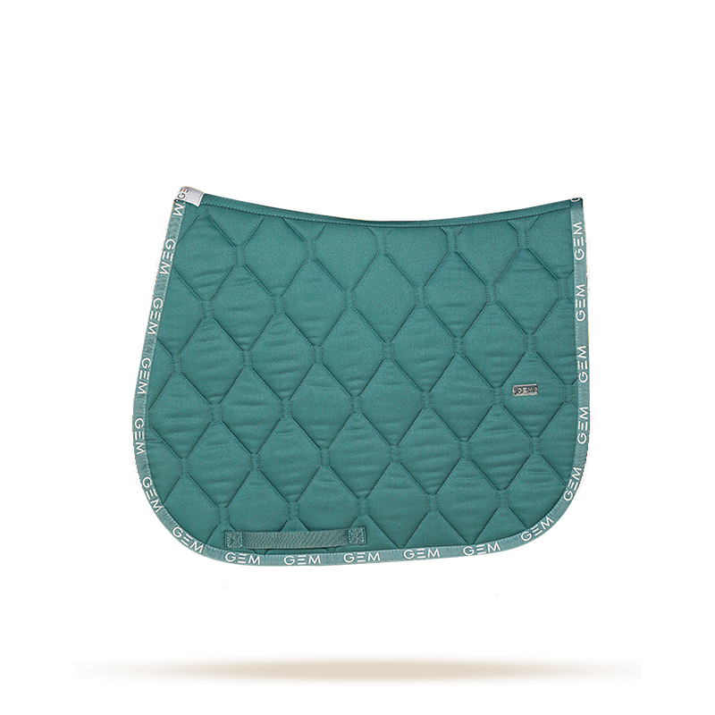 GEM - Tapis de selle Love bleu pacifique
