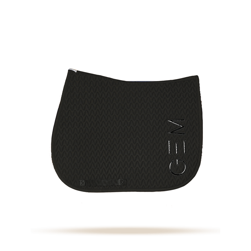 GEM - Tapis de selle Ten noir/ noir