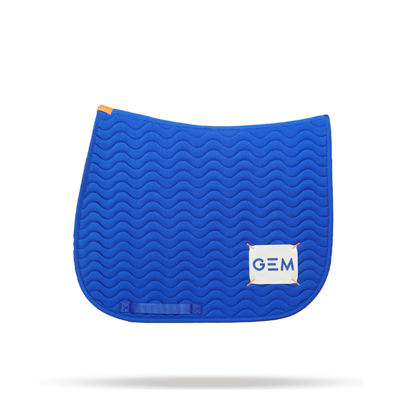 GEM - Tapis de selle Touc Touc bleu roi