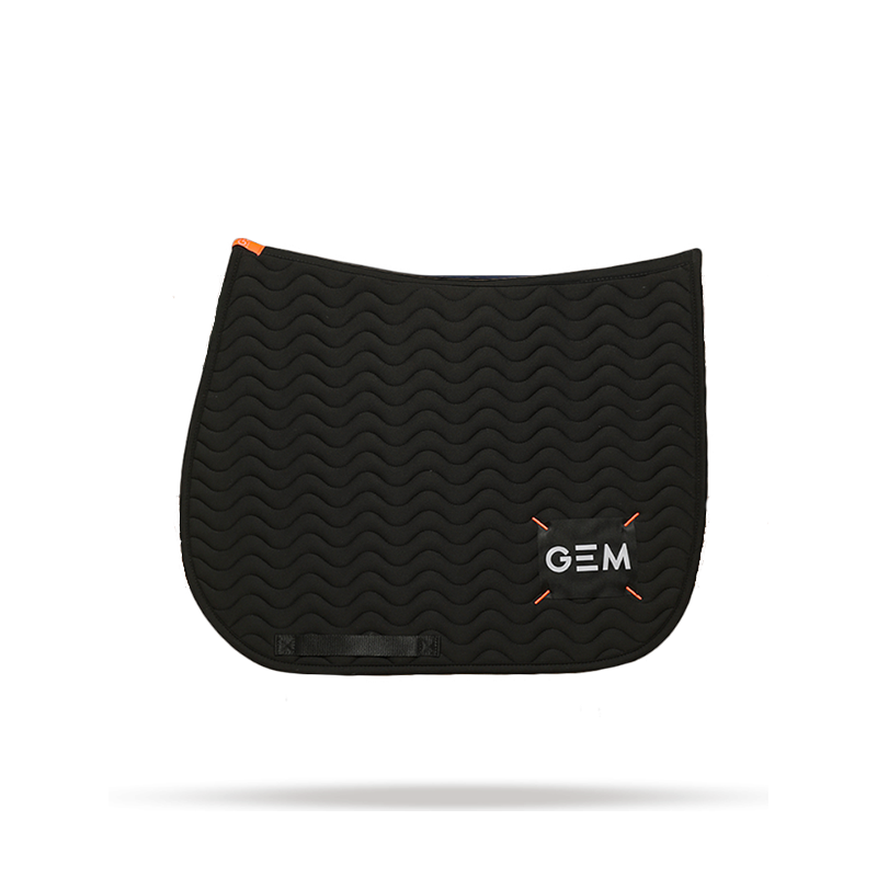 GEM - Tapis de selle Touc Touc noir