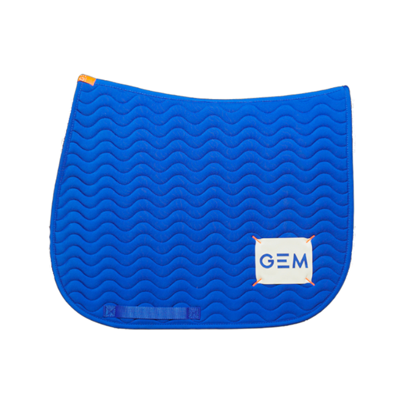 GEM - Tapis de selle Touc Touc bleu roi