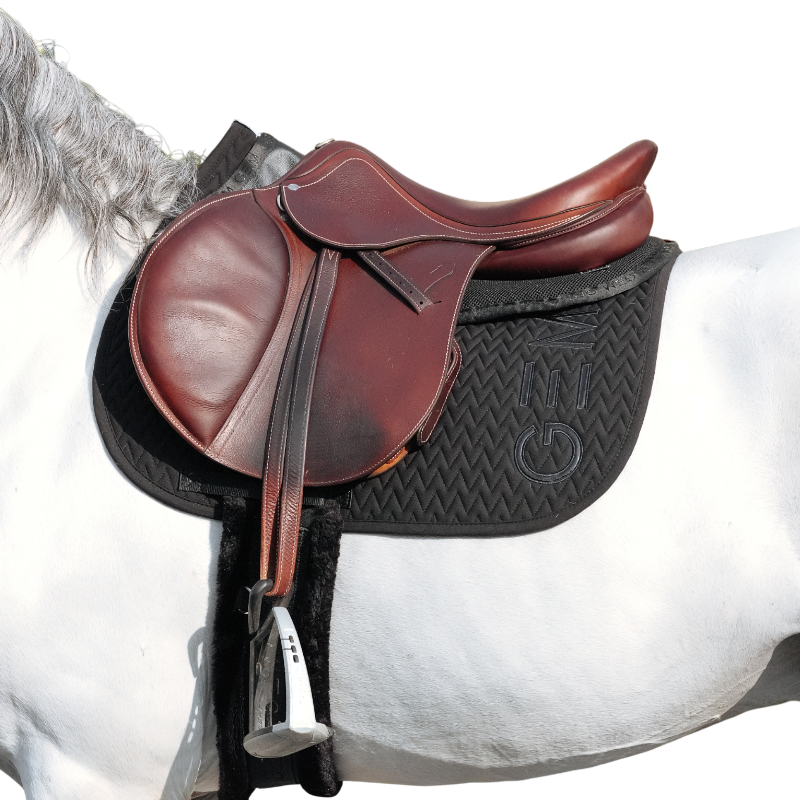 GEM - Tapis de selle Ten noir/ noir