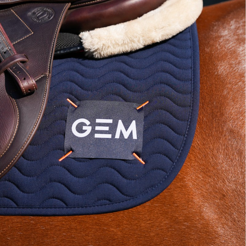 GEM - Tapis de selle Touc Touc marine