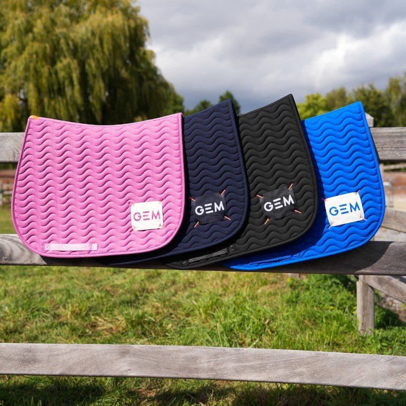 GEM - Zadeldoek Touc Touc zwart 
