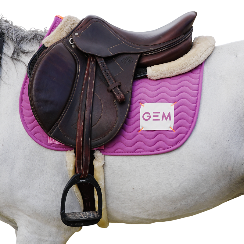 GEM - Tapis de selle Touc Touc rose