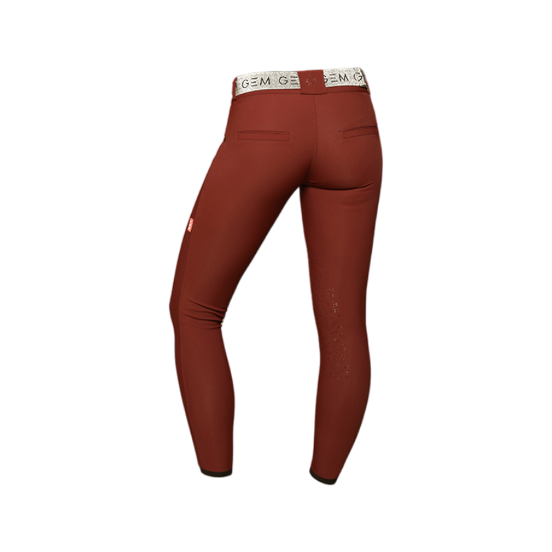 GEM - Pantalon d'équitation femme John bordeaux