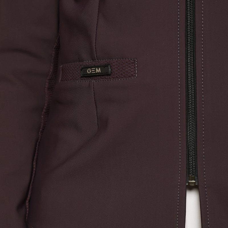 GEM - Damen Turnierjacke Jinger in Pflaume 