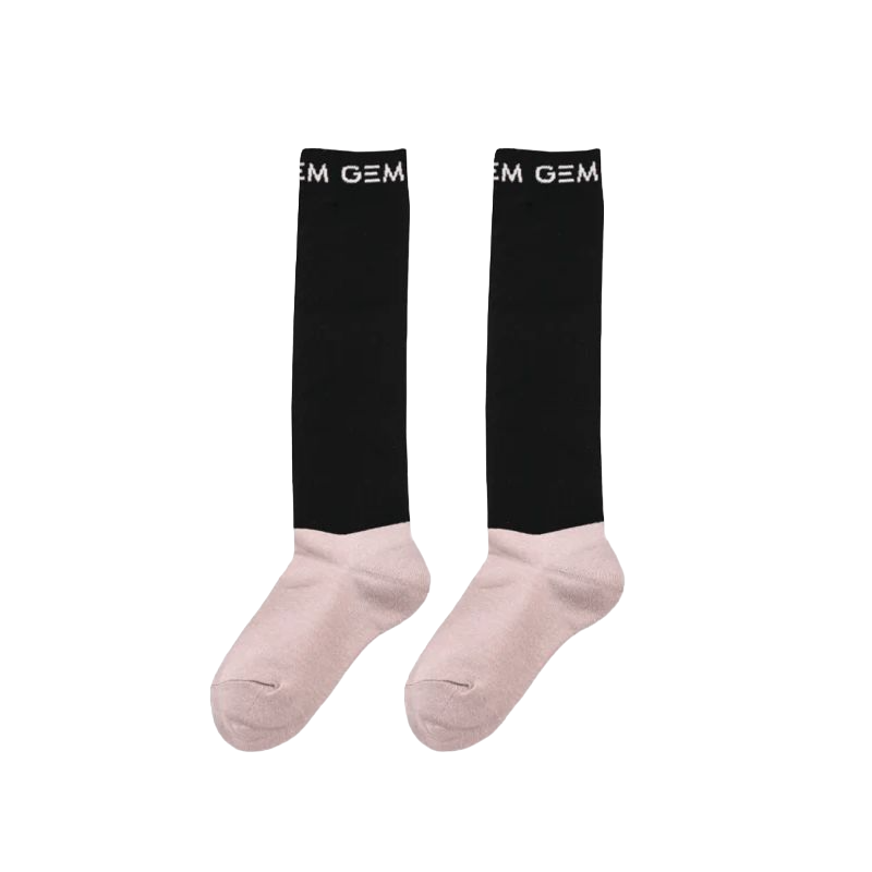 GEM Eigenschappen - Black Love Socks (x2)