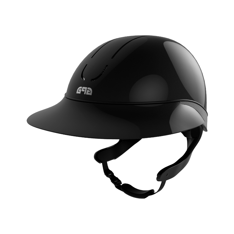 GPA - Casque d'équitation First Lady TLS Global shiny black/ grey