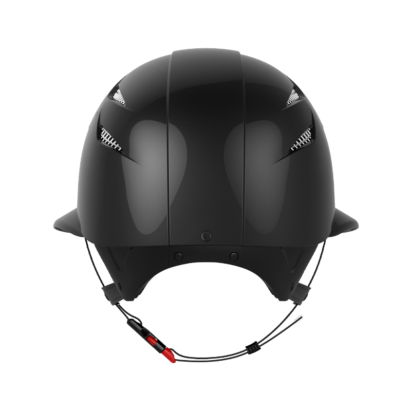 GPA - Casque d'équitation Easy First Lady Hybride black shiny