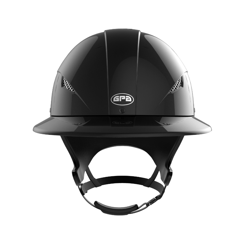 GPA - Casque d'équitation Easy First Lady TLS black shiny