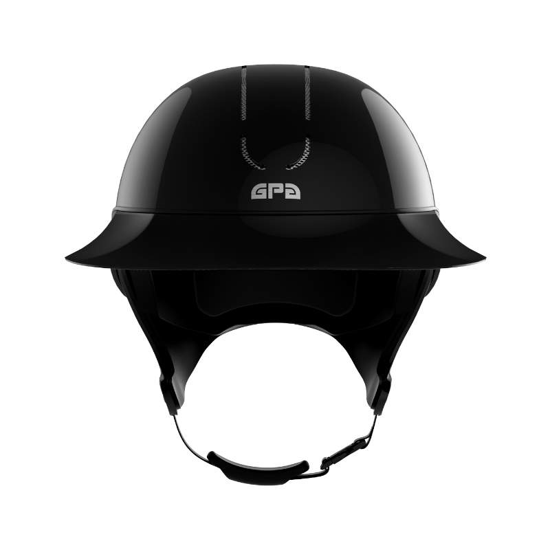 GPA - Casque d'équitation First Lady TLS Global shiny black
