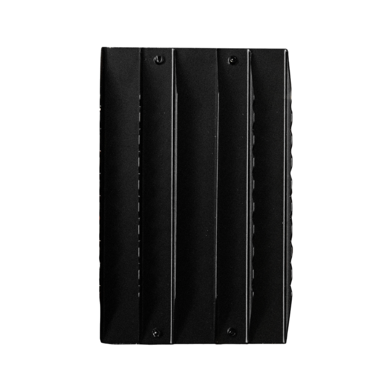 Grooming Deluxe - Black steel rake 