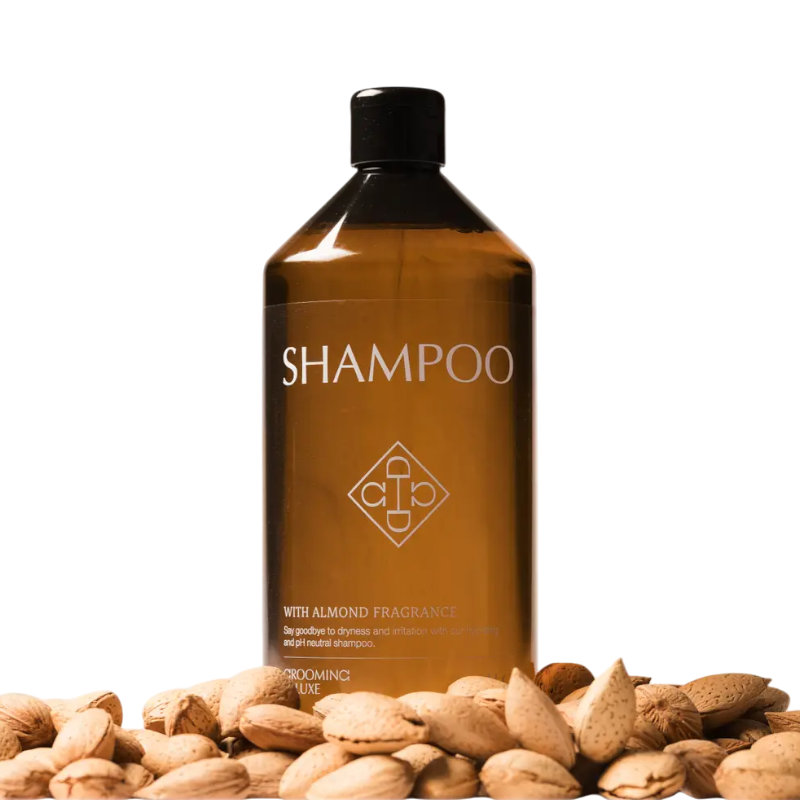 Grooming Deluxe - Glanzende amandelshampoo 