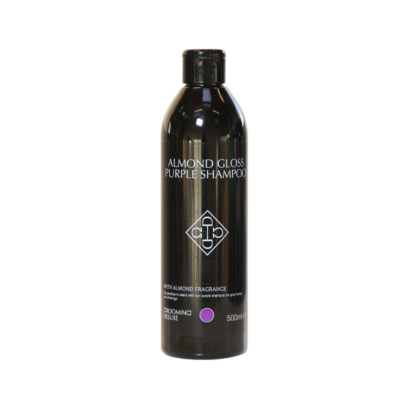 Grooming Deluxe - Paarse shampoo voor grijze en witte paarden 