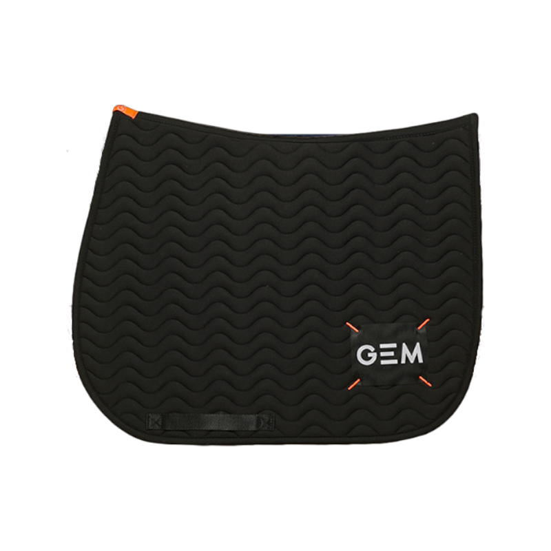 GEM - Sattelunterlage Touc Touc schwarz 