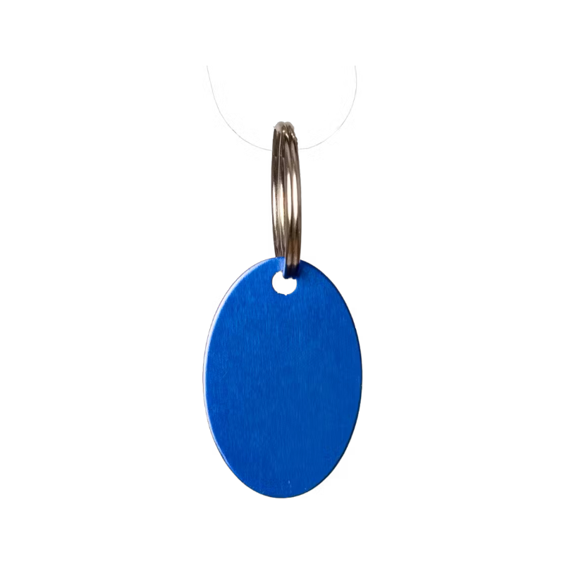 Grooming Deluxe - Médaille à graver ovale marine