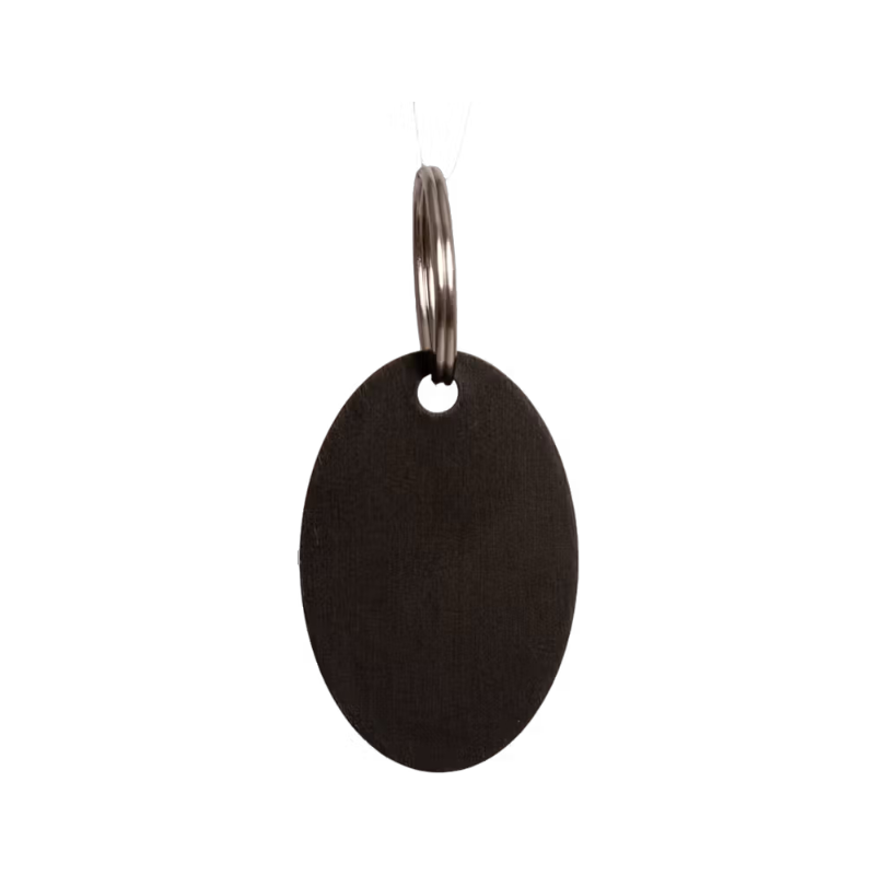 Grooming Deluxe - Médaille à graver ovale noir