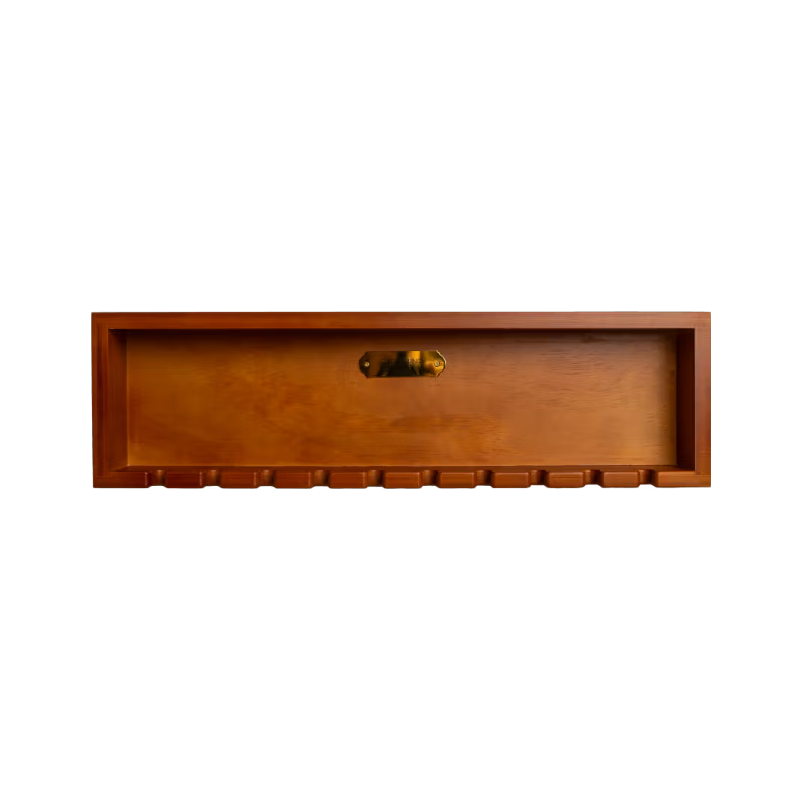 Grooming Deluxe - Porte-cravaches droit en bois