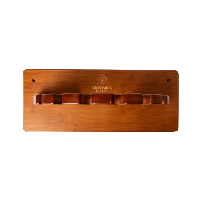 Grooming Deluxe - Porte-cravaches rond en bois