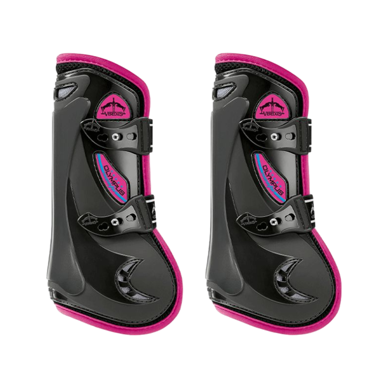 Veredus - Offene Gamaschen Olympus Vento Color Edition schwarz/rosa