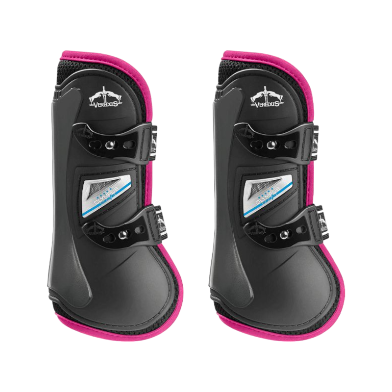 Veredus - Offene Gamaschen Olympus Vento Color Edition schwarz/rosa