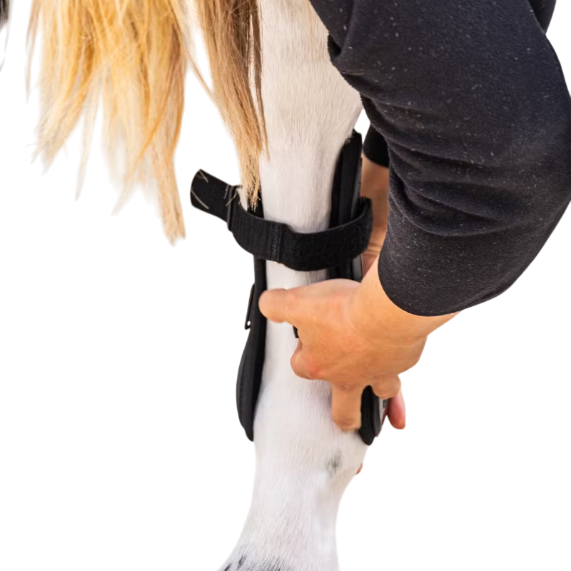 Kentucky Horsewear - Guêtres à velcro Bambou noir