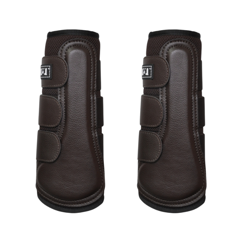 TdeT - Brown Mesh & Neoprene Gloves x2 