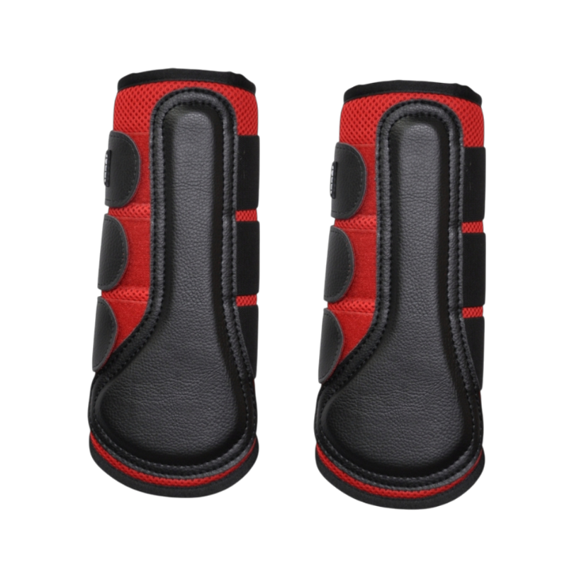 TdeT - Red Mesh & Neoprene Gloves x2 