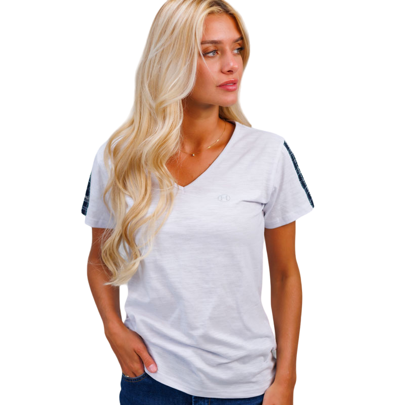 Harcour - White Tuscany women's short-sleeved t-shirt