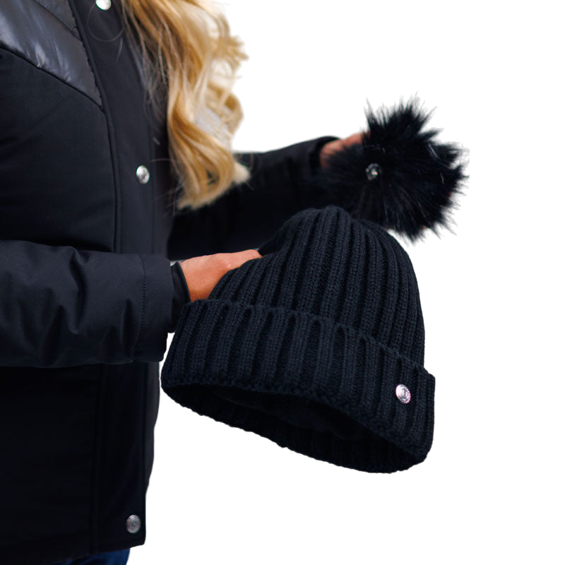 Harcour - Black Cooper Beanie