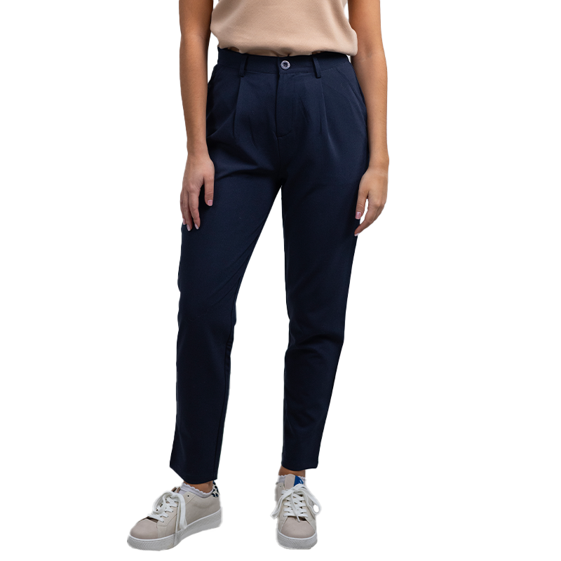 Harcour - Pantalon chino femme Parja marine | - Ohlala