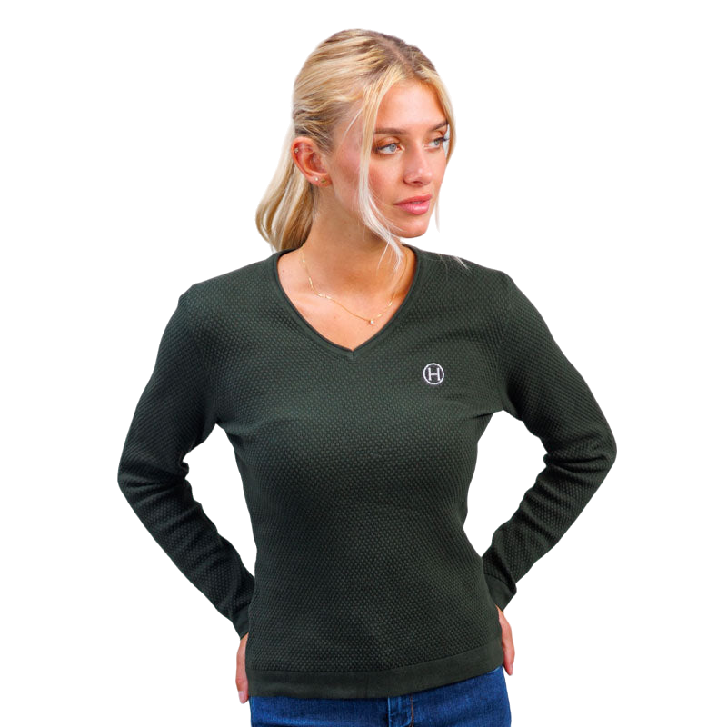 Harcour - Toulon khaki women's sweater