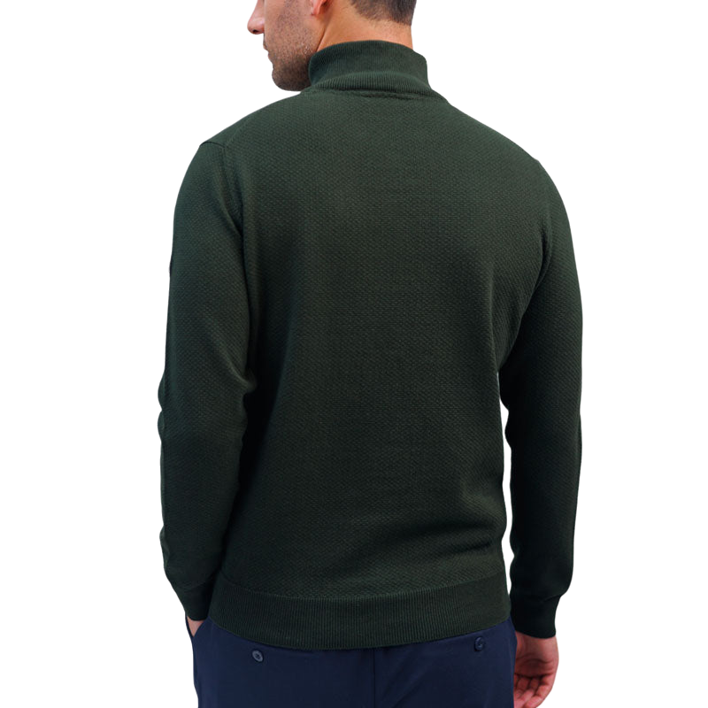 Harcour - Douglas Khaki Herrenpullover