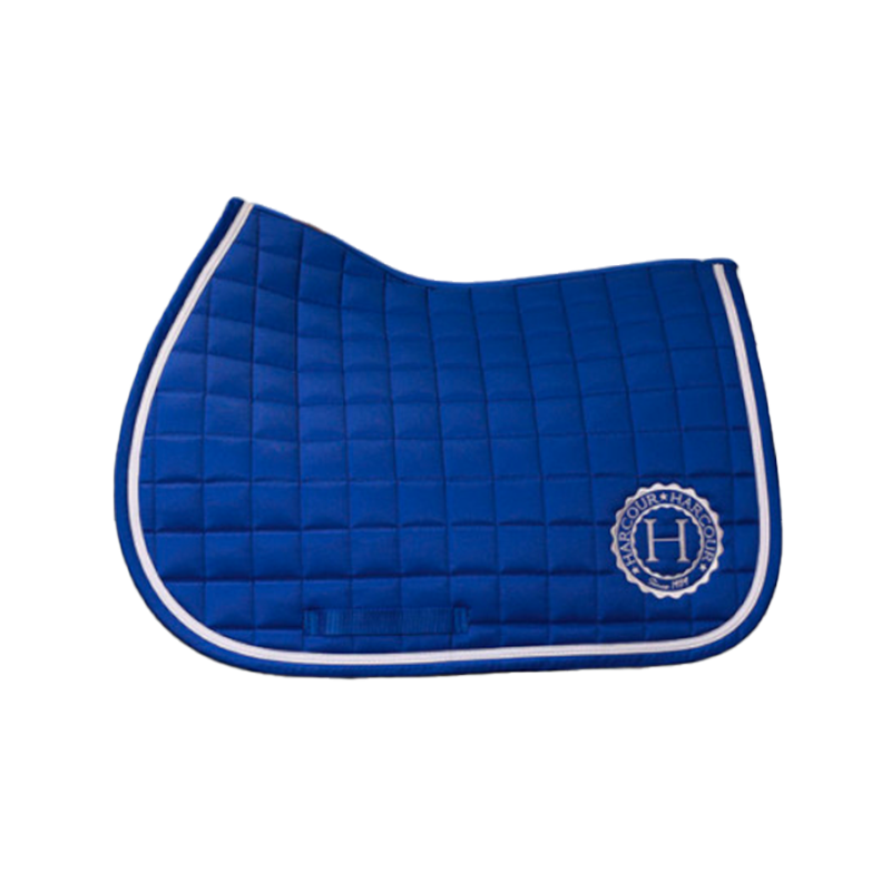 Harcour - Tapis de selle Siriel bleu électrique