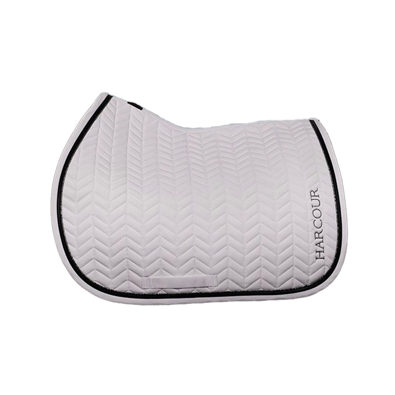 Harcour - Tapis de selle Sisko blanc