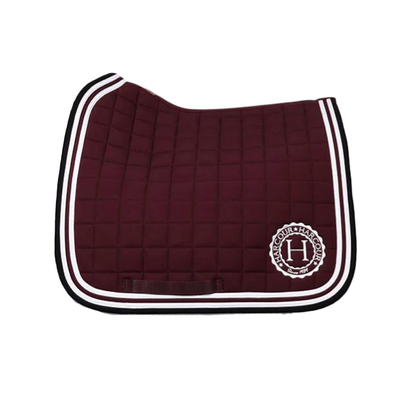 Harcour - Tapis de dressage Soft aubergine