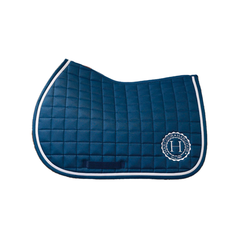 Harcour - Tapis de selle Siriel bleu lagon | - Ohlala