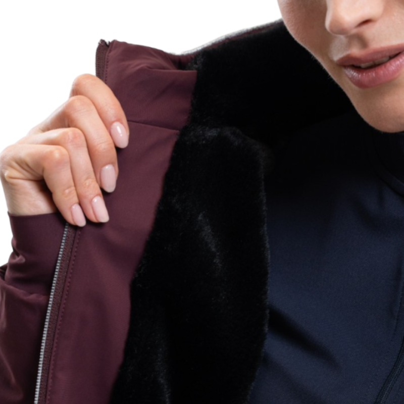 Harcour - Women's long sleeve jacket Simhat eggplant 