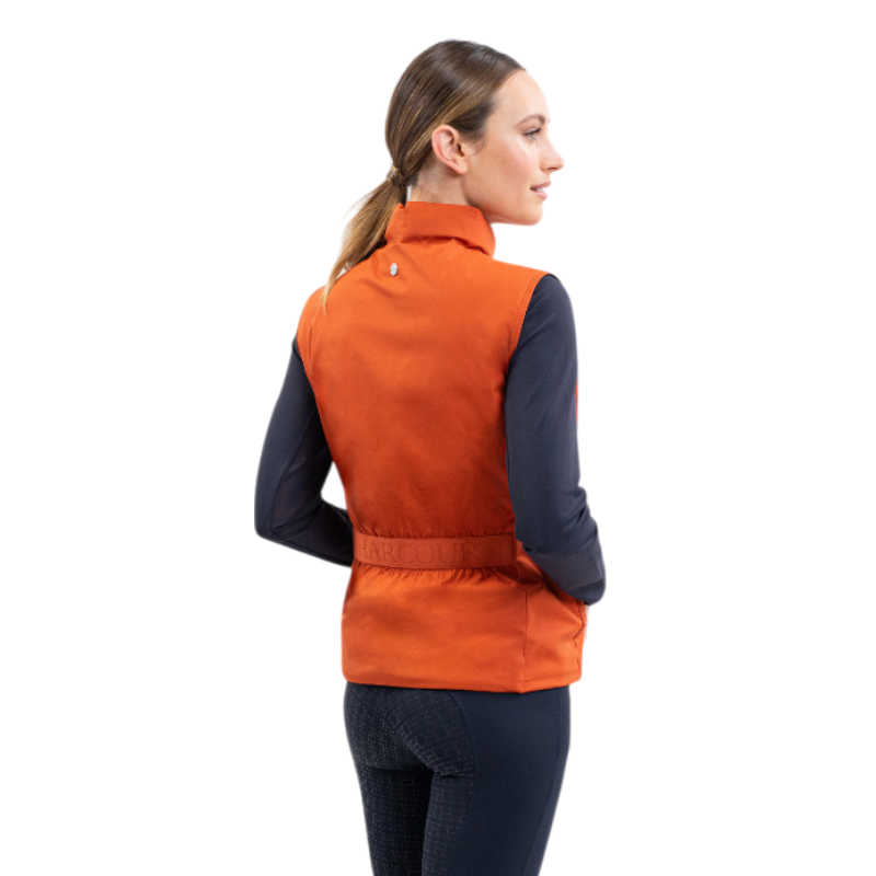 Harcour - Women's sleeveless jacket Balma fawn 
