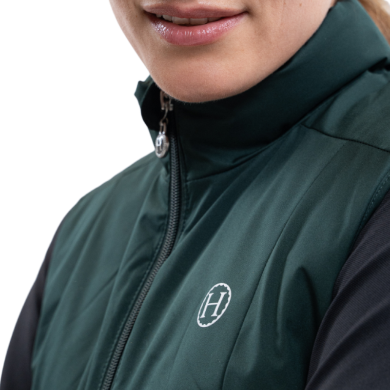 Harcour - Women's sleeveless jacket Balma jungle 