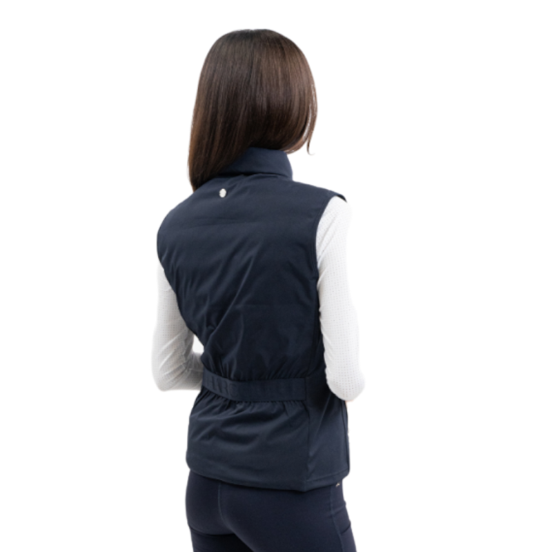 Harcour - Dames mouwloze jas Balma marine 