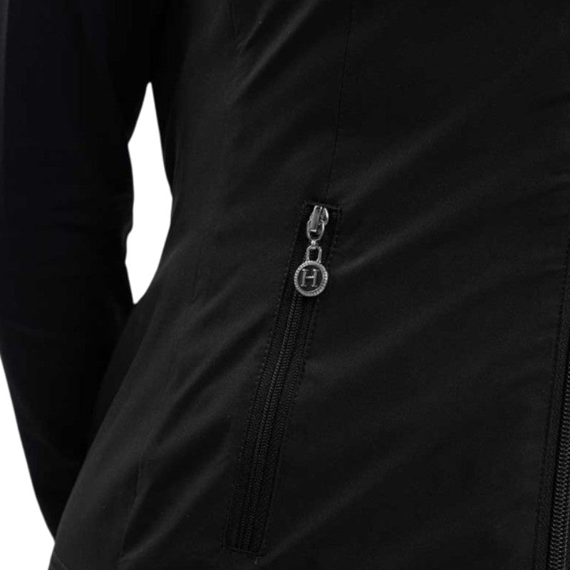 Harcour - Women's black sleeveless jacket Balma 
