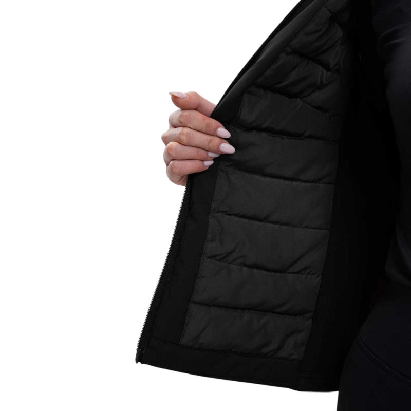 Harcour - Women's black sleeveless jacket Balma 
