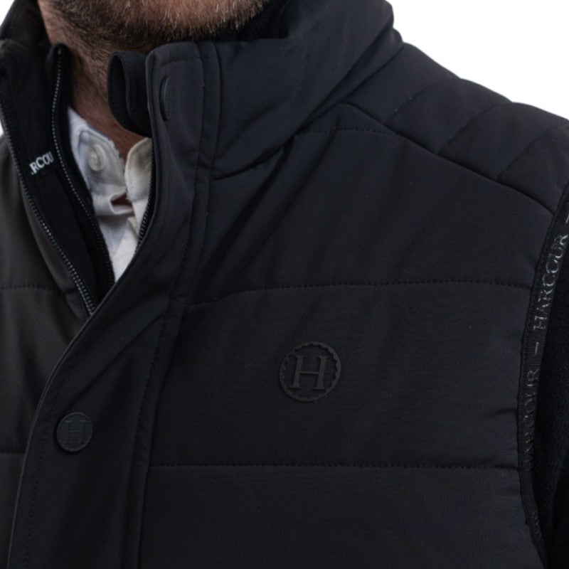 Harcour - Herrenweste Boston schwarz 