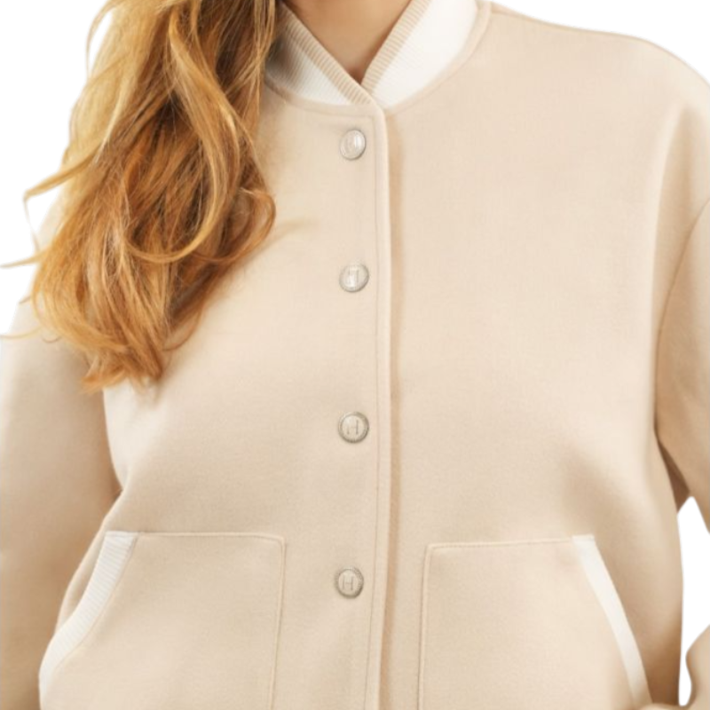 Harcour - Bomber femme Beryl coquillage | - Ohlala