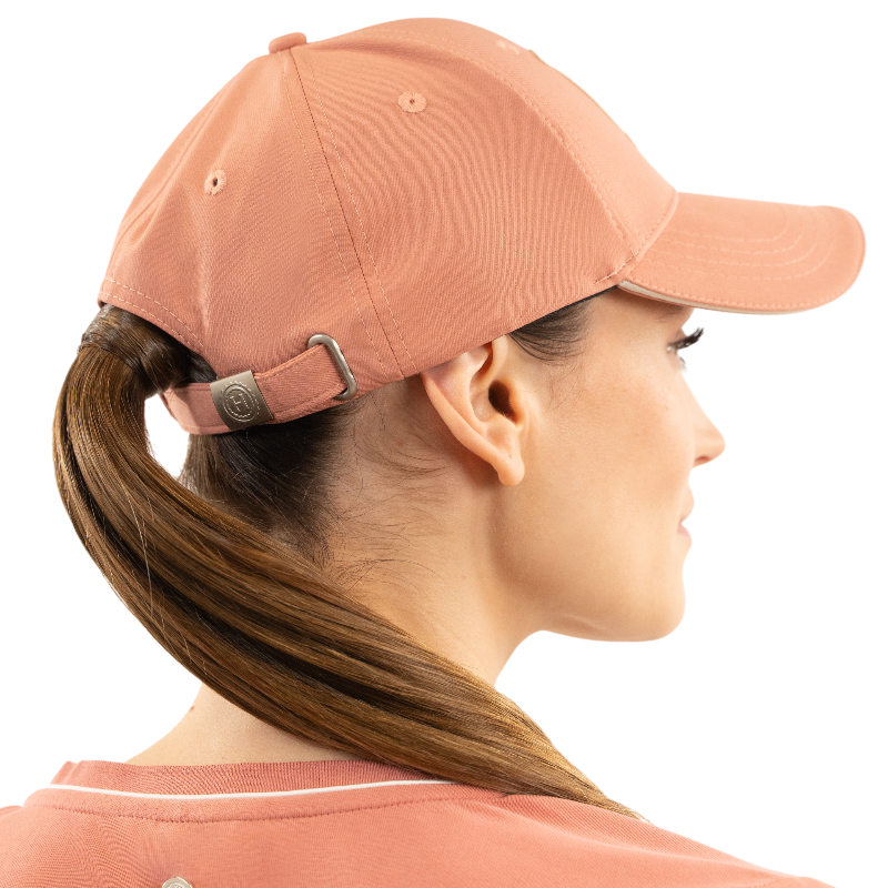 Harcour - Casquette unisexe Benedicte rose aurore | - Ohlala