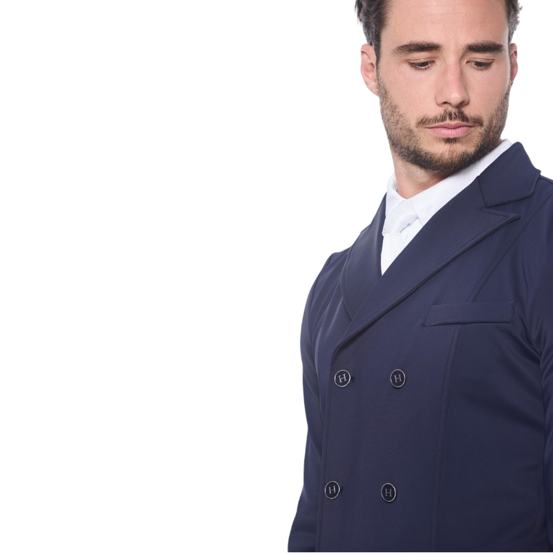 Harcour - Frac de dressage homme Floran marine