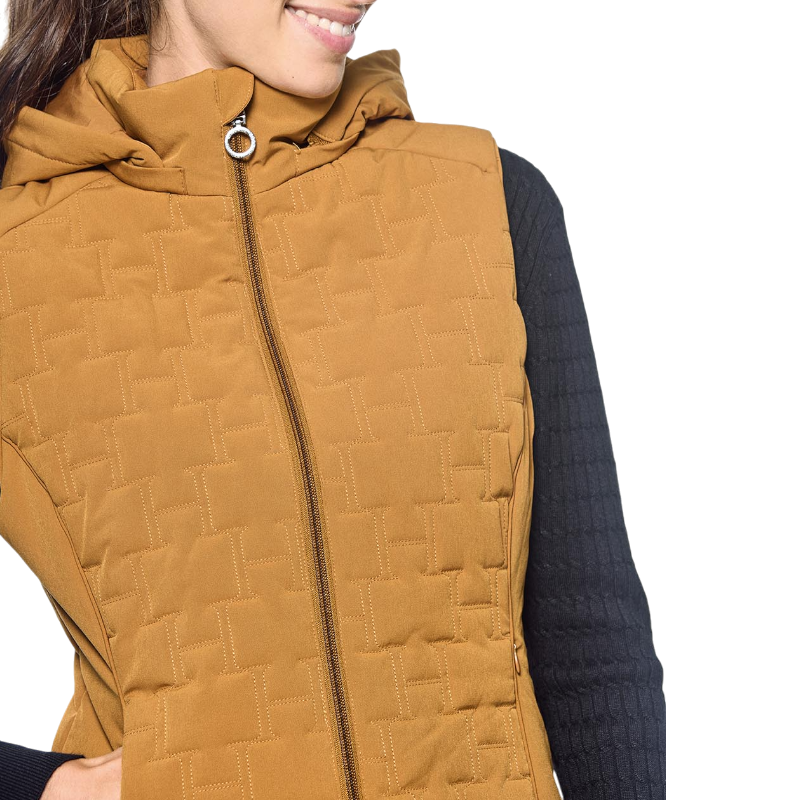 Harcour - Gilet sans manches femme Bernie golden yellow