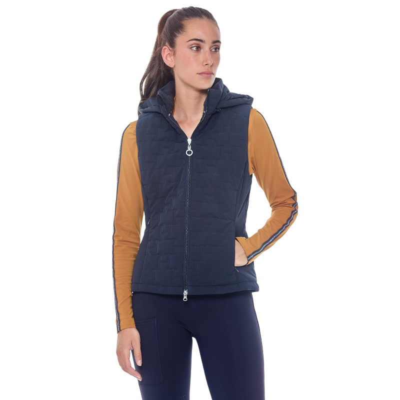 Harcour - Gilet sans manches femme Bernie marine